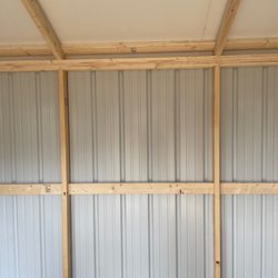 Westwood Sheds -Anderson - Back side of interior