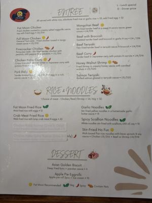 Menu photo 3 Fat Moon Restaurant & Bar Philadelphia, PA