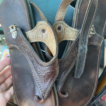 Village Cobbler - Oiled sandals - Shoe Repair Near Me - Belmont, California Village Cobbler - Oiled sandals - Shoe Repair Near Me - Belmont, California