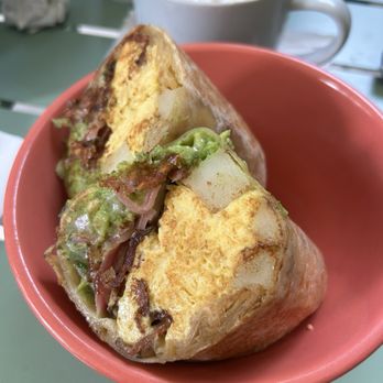 The Daily - Buckhead - Breakfast burrito with bacon - Coffee & Tea Near Me - Atlanta, Georgia The Daily - Buckhead - Breakfast burrito with bacon - Coffee & Tea Near Me - Atlanta, Georgia