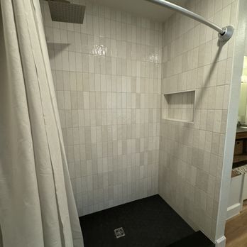 Fuentes Tile LLC - Walk in shower - Flooring Near Me