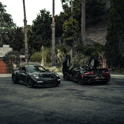Level Car Connection - 2022 McLaren 765 LT Spider and a 2022 Porsche 911 Turbo S curated by us