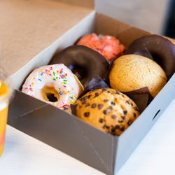 Coffee Time - Variety of donuts and muffins
