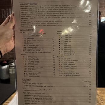 Brussels Bistro - Menu - Belgian Near Me - Laguna Beach, California