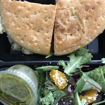 Urbane Cafe - Cilantro chicken torta and side salad - Salad Near Me - Northridge, California Urbane Cafe - Cilantro chicken torta and side salad - Salad Near Me - Northridge, California