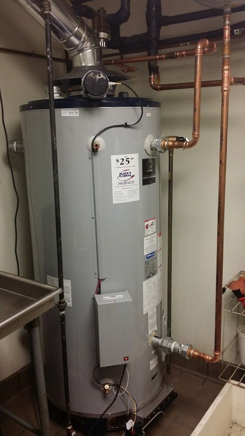 Slide of Black's Plumbing