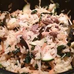Gangnam - Bibimbap après mélange