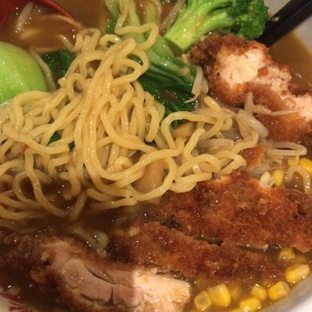 Naruto Ramen - Chicken Cutlet Curry Ramen with Bok Choy - Ramen Near Me - New York, New York Naruto Ramen - Chicken Cutlet Curry Ramen with Bok Choy - Ramen Near Me - New York, New York