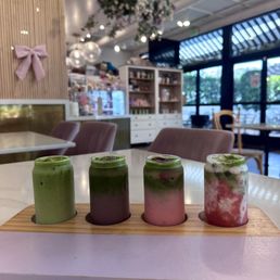 Matcha flight Matcha flight