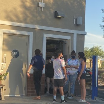 Dutch Bros Coffee - Employees were enjoying social hour meanwhile the line was out to Indian School :) - Coffee & Tea Near Me - Goodyear, Arizona Dutch Bros Coffee - Employees were enjoying social hour meanwhile the line was out to Indian School :) - Coffee & Tea Near Me - Goodyear, Arizona