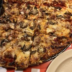 Aurelio's Pizza - Sausage and mushroom