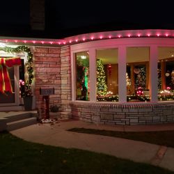 Christmas Lights @ The Lynn Fells Parkway