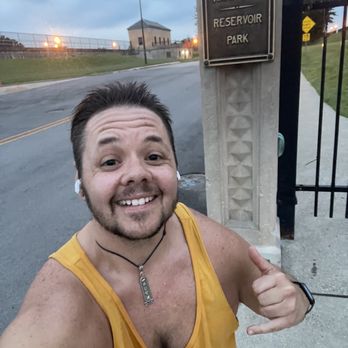 Crescent Hill Reservoir - The new sidewalk along the railroad track by the water reservoir gate is a great place to run or walk. - Landmarks & Historical Buildings Near Me - Louisville, Kentucky