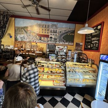The French Corner Bakery - People waiting in line for fresh pastries. - Bakeries Near Me - Cambria, California