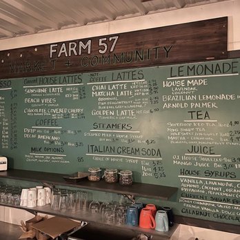 Farm 57 - Coffee Shop Menu - Farmers Market Near Me - Evansville, Indiana