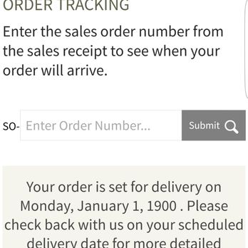 Living Spaces - Delivery tracking system is useless. - Furniture Stores Near Me - Summerlin, Nevada Living Spaces - Delivery tracking system is useless. - Furniture Stores Near Me - Summerlin, Nevada