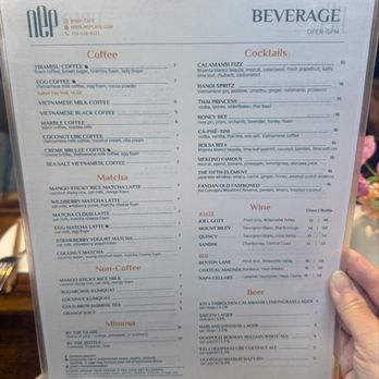 NEP Cafe - 08/03/2026 - Beverage Menu - Breakfast & Brunch Near Me - Fountain Valley, California NEP Cafe - 08/03/2026 - Beverage Menu - Breakfast & Brunch Near Me - Fountain Valley, California