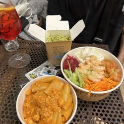 Pippo a Vernazza - Crustacean pasta, shrimp salad and pesto pasta