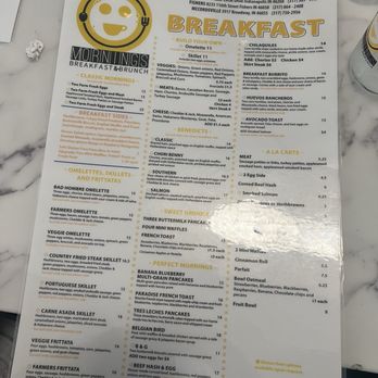 Mornings Breakfast & Brunch - Breakfast & Brunch Near Me - Fishers, Indiana Mornings Breakfast & Brunch - Breakfast & Brunch Near Me - Fishers, Indiana