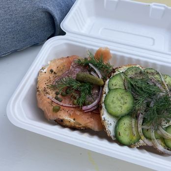 Courage Bagels - Half and half - Bagels Near Me - Los Angeles, California Courage Bagels - Half and half - Bagels Near Me - Los Angeles, California