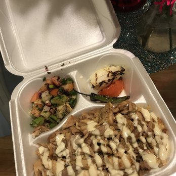 Falafelji - Chicken Shawerma Platter - Mediterranean Near Me - Lyons, Illinois