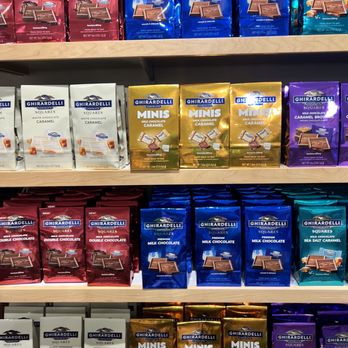 Ghirardelli Chocolate Outlet - a variety of chocolates - Chocolatiers & Shops Near Me - Milpitas, California Ghirardelli Chocolate Outlet - a variety of chocolates - Chocolatiers & Shops Near Me - Milpitas, California