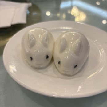 Fung's Kitchen - Coconut Pudding Bunnies - Dim Sum Near Me - Houston, Texas