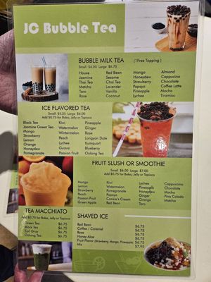 Menu photo 3 JC Bubble Tea Pensacola, FL Menu photo 3 JC Bubble Tea Pensacola, FL