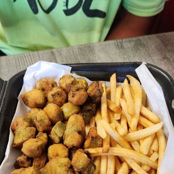 The Rib Shack - Fried okra and fries - Barbeque Near Me - Fallbrook, California