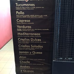 El Tucumanito - Las variedades que ofrece la casa. No son preelaboradas! @yelpcba es servicio!
