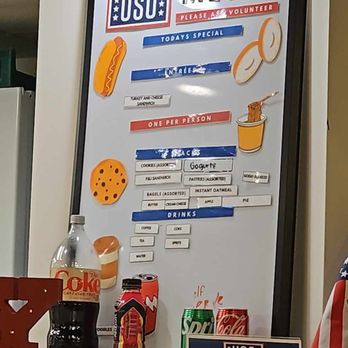 USO Honolulu - Menu - Airport Lounges Near Me - Honolulu, Hawaii
