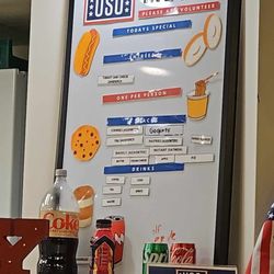 USO Honolulu - Menu