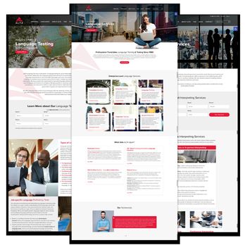 Black Bear Design - Alta Language Website Redesign - Web Design Near Me - Atlanta, Georgia