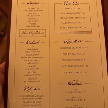 The Ra Ra Room - First page of the menu - Bars Near Me - Phoenix, Arizona The Ra Ra Room - First page of the menu - Bars Near Me - Phoenix, Arizona