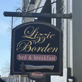 Lizzie Borden Bed & Breakfast Museum - Signage - Bed & Breakfast Near Me - Fall River, Massachusetts
