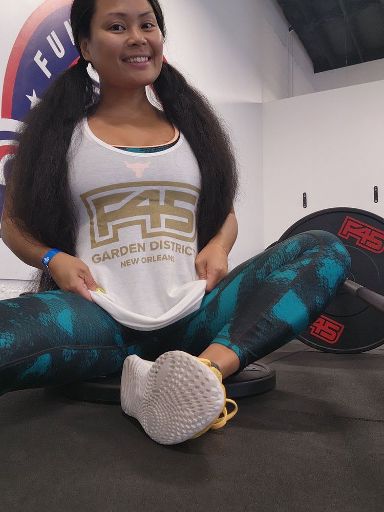 F45 Training Garden District Logo