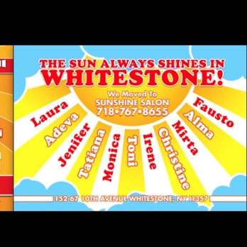 Sunshine Spa & Hair - Happy to announce that we are part of "Sunshine Hair and Spa".. - Hair Salons Near Me - Whitestone, New York Sunshine Spa & Hair - Happy to announce that we are part of "Sunshine Hair and Spa".. - Hair Salons Near Me - Whitestone, New York