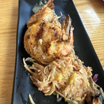 Peter Ott's on the Water - Blackened shrimp appetizer with slaw - Seafood Near Me - Camden, Maine Peter Ott's on the Water - Blackened shrimp appetizer with slaw - Seafood Near Me - Camden, Maine