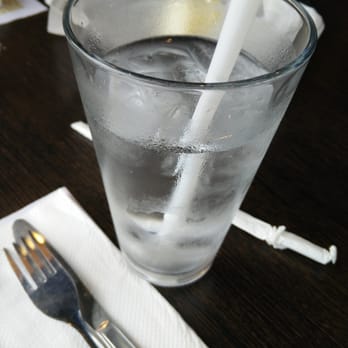 Chio's Peruvian Grill - Ice glass water my favorite - Peruvian Near Me - Van Nuys, California