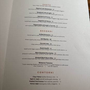 Amano Trattoria - Italian Near Me - Toronto, Ontario