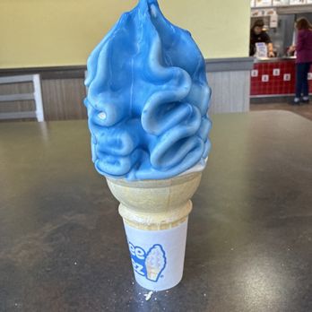 Wienerschnitzel - Blue raspberry dipped cone - Hot Dogs Near Me - Las Vegas, Nevada