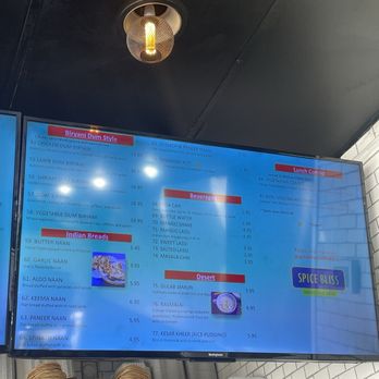 Spice Bliss - Menu - Indian Near Me - Seattle, Washington