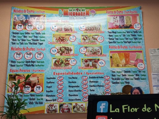 Menu photo 3 La Flor De Michoacan Las Vegas, NV Menu photo 3 La Flor De Michoacan Las Vegas, NV