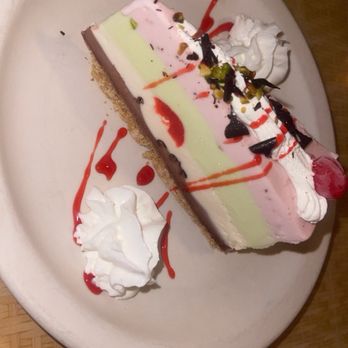 Portobello's Cuisine - Spumoni ice cream cake - Italian Near Me - Montrose, California Portobello's Cuisine - Spumoni ice cream cake - Italian Near Me - Montrose, California