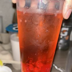Rumpus Room Play Cafe - Nasty Shirley temple but it tasted very flat and flavorless