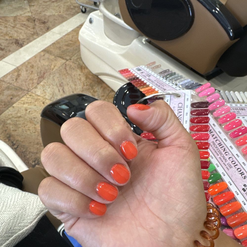 GoBahli Nails - 068 deep brunt orange - Nail Salons Near Me - San Marcos, California