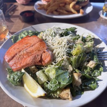 The Black Cat - Small Caesar with added salmon. I get this nearly every time and it's never been less than perfect. - New American Near Me - Bellingham, Washington The Black Cat - Small Caesar with added salmon. I get this nearly every time and it's never been less than perfect. - New American Near Me - Bellingham, Washington
