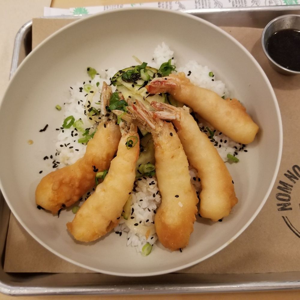 Nom Nom Poké Shop - Tempura shrimp bowl. - Japanese Near Me - Savannah, Georgia