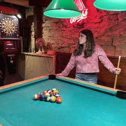 Pool and dart area Pool and dart area