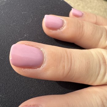 Zaza Nail Boutique - U can see all the dead skin they didn't remove and already a chip. - Nail Salons Near Me - Baton Rouge, Louisiana Zaza Nail Boutique - U can see all the dead skin they didn't remove and already a chip. - Nail Salons Near Me - Baton Rouge, Louisiana